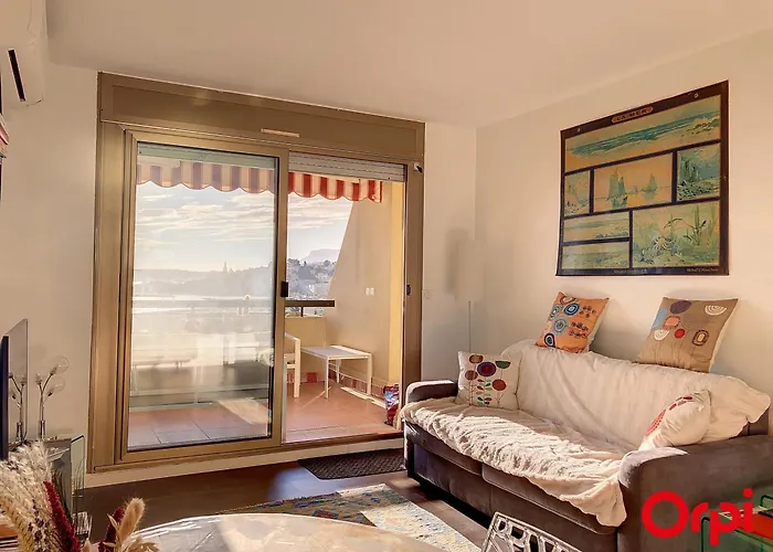 Apartment Splendide 2 Pieces Climatise Avec Piscine Et Garage Prive - Fr-1-647-6